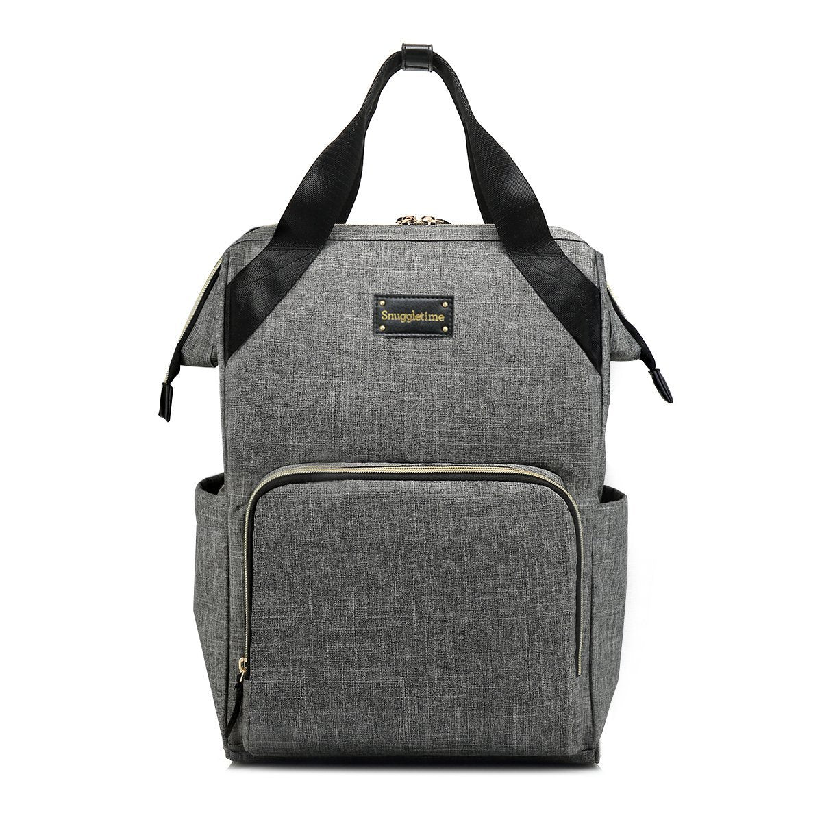 Snuggletime Oxford Backpack Nappy Bag Grey