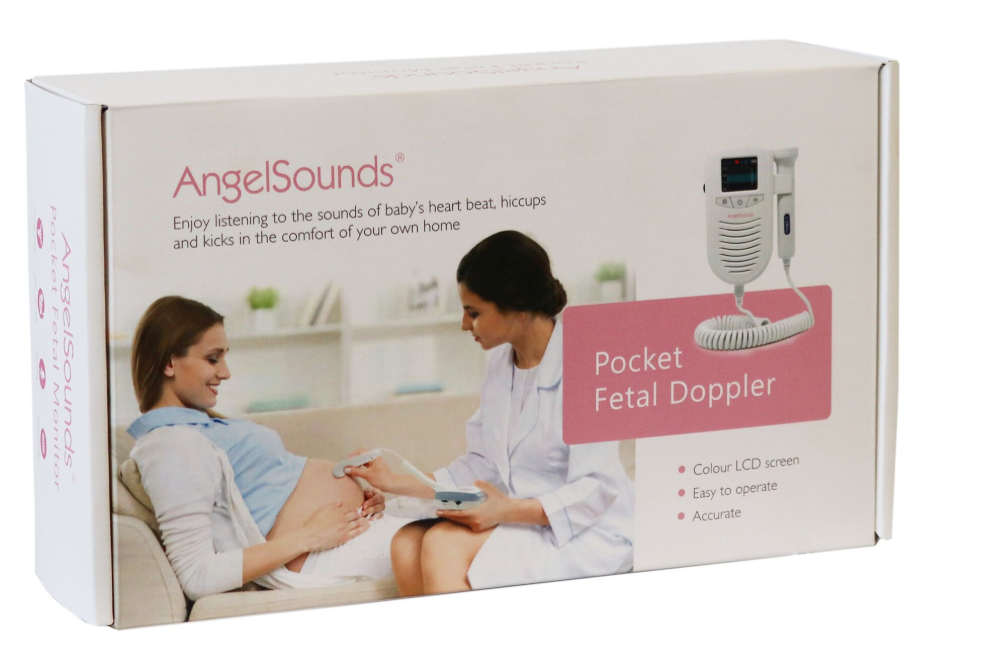 Ecoute coeur bébé par ultrason jumper doppler foetal angeltalk angelsound
