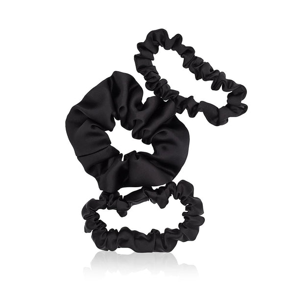 Pure Silk Scrunchies 3 pack - City Chic-The Silk Lady-www.hellomom.co.za