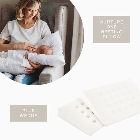 Nurture One Nesting Pillow no 3 plus Wedge-Bedding-Nurture One-www.hellomom.co.za