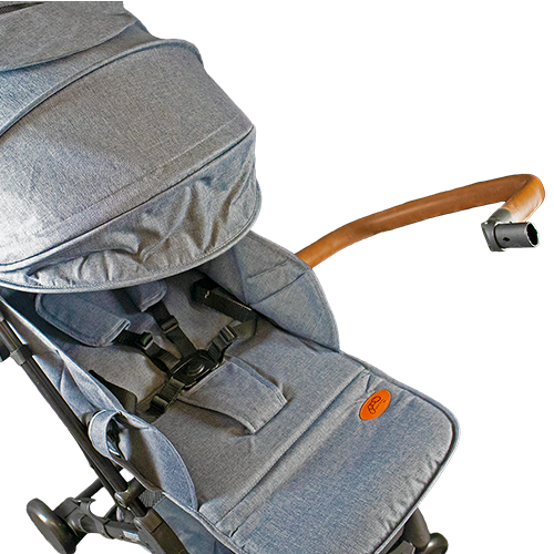 One hand fold stroller