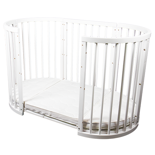 9 in 1 Luxury Oval Crib