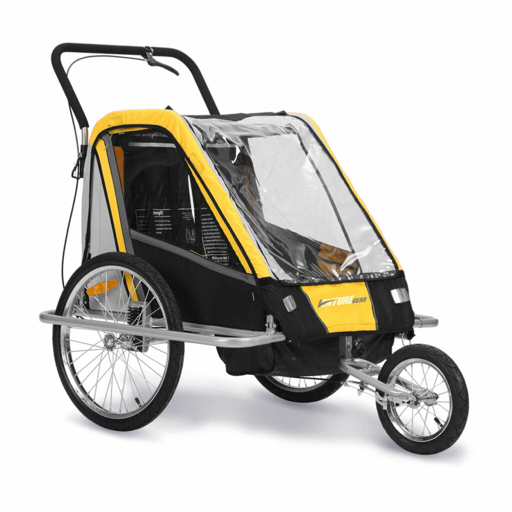 Venture Gear Stroller/Trailer-Strollers-Venture Gear-Yellow/Grey-www.hellomom.co.za