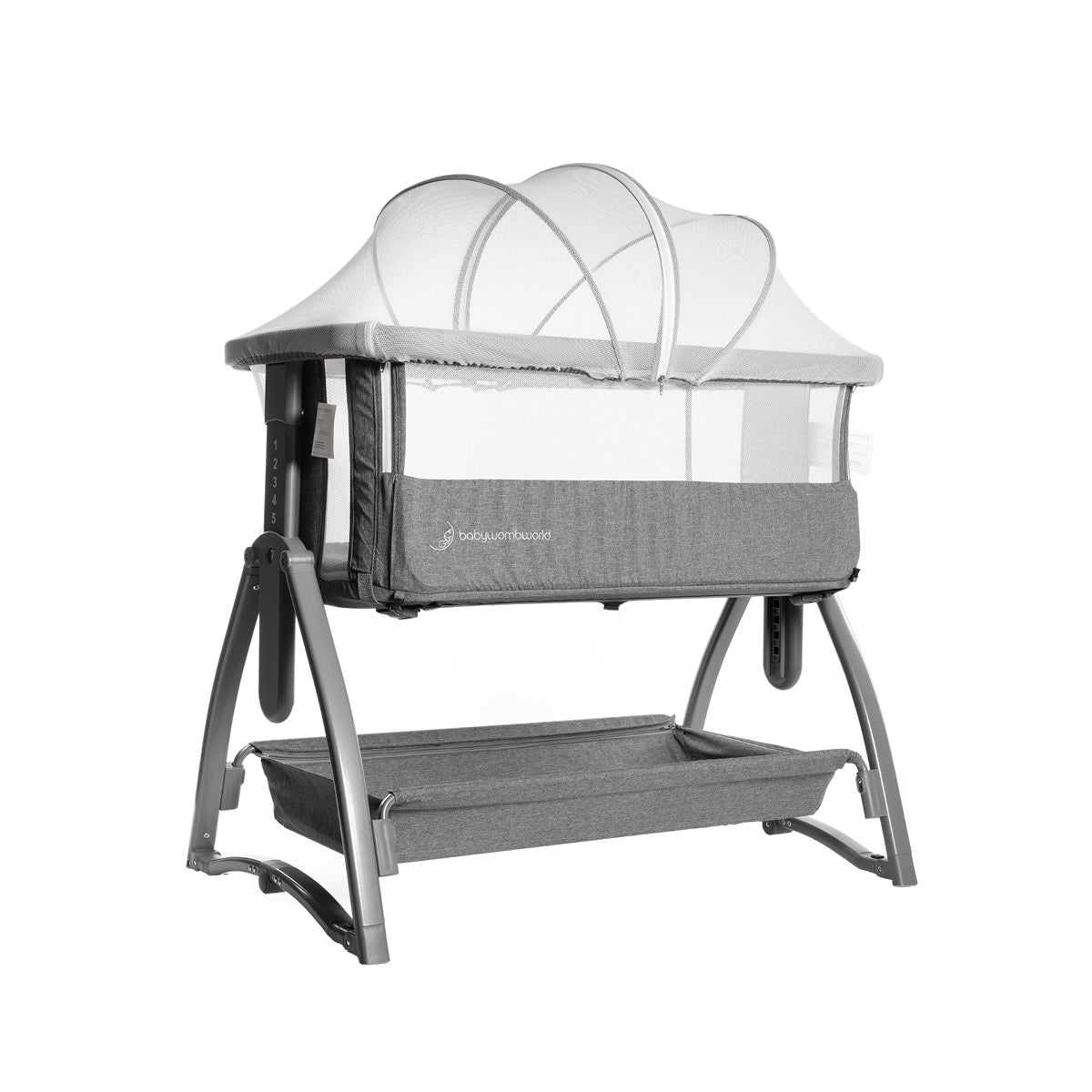 BabyWombWorld Premium Baby Co Sleeper Bed and Crib with Mosquito Net-Cots-Baby Womb World-www.hellomom.co.za