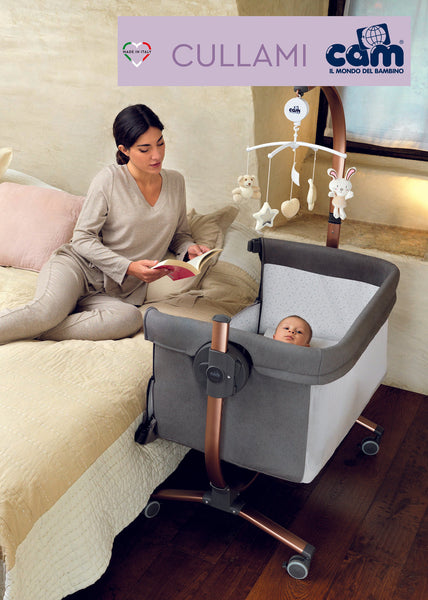 CAM
Cullami Co-Sleeper crib with Mobile-Co Sleeper-CAM-Rose Gold-www.hellomom.co.za