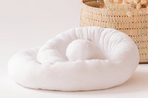 Wool Noodle pillow / COT BUMPER (Nesting pod border / Bed bumper / Developmental toy)-Bedding-Ko-coon-No Cover-www.hellomom.co.za