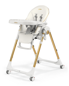 Peg Perego
Prima Pappa Follow Me Highchair in Gold-Highchairs-Peg Perego-www.hellomom.co.za