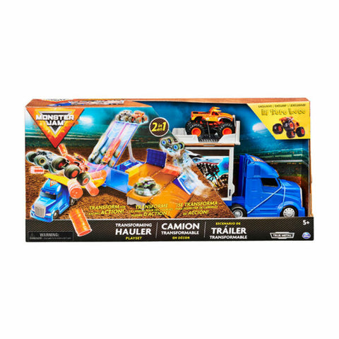 Monster Jam 1:64 Transforming Hauler Playset-toys-Prima Toys-www.hellomom.co.za