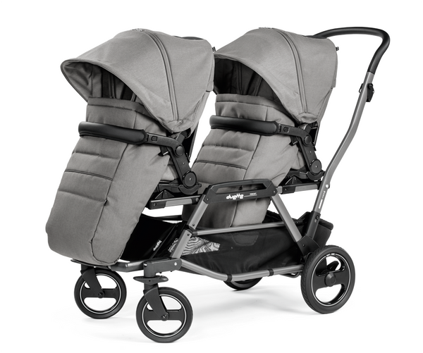 Peg Perego
Duette Piroet Twin In-Line Travel System in City Grey-Travel Systems-Peg Perego-www.hellomom.co.za