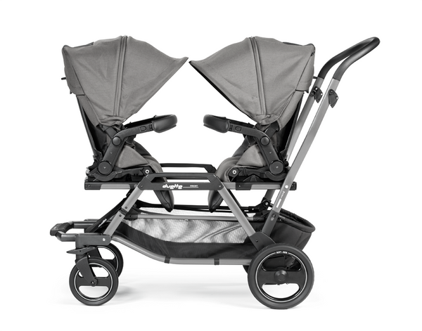 Peg Perego
Duette Piroet Twin In-Line Travel System in City Grey-Travel Systems-Peg Perego-www.hellomom.co.za