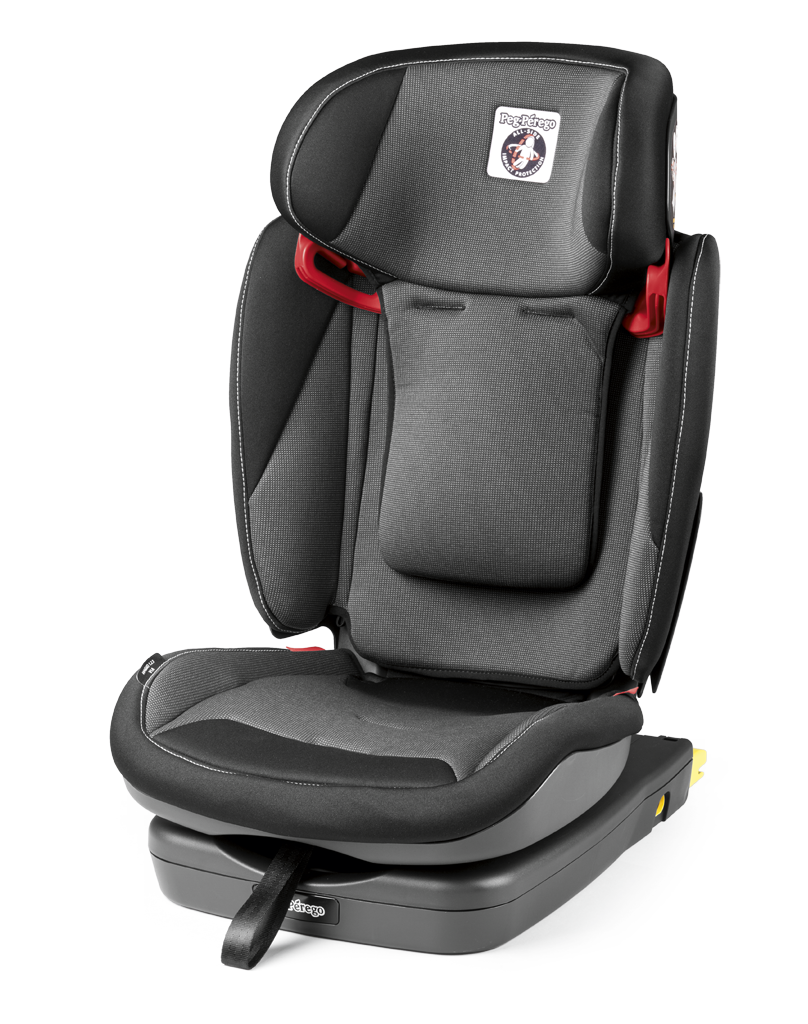 Peg Perego Viaggio 1 2 3 Via Car Seat in Crystal Black