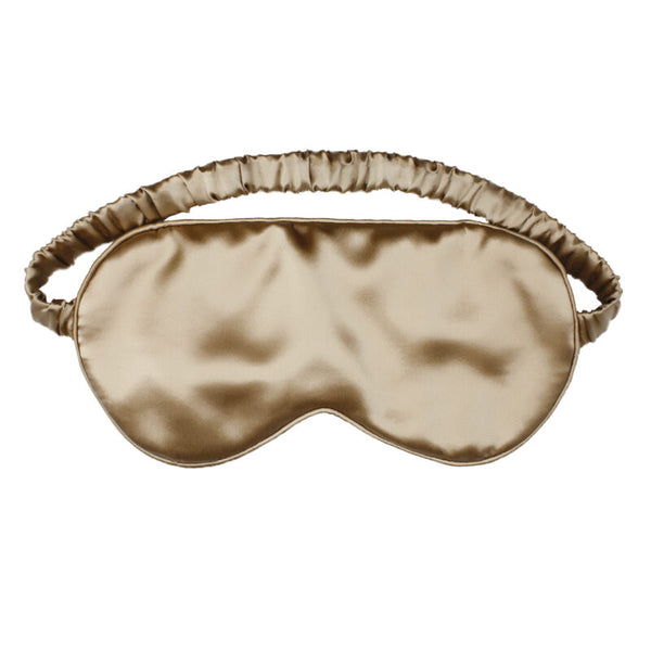 Pure Silk Sleep Masks - various colours-The Silk Lady-Caramel-www.hellomom.co.za