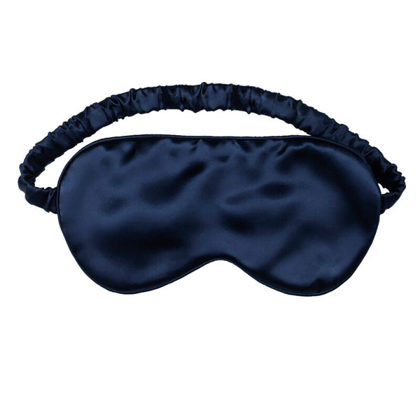 Pure Silk Sleep Masks - various colours-The Silk Lady-Navy-www.hellomom.co.za