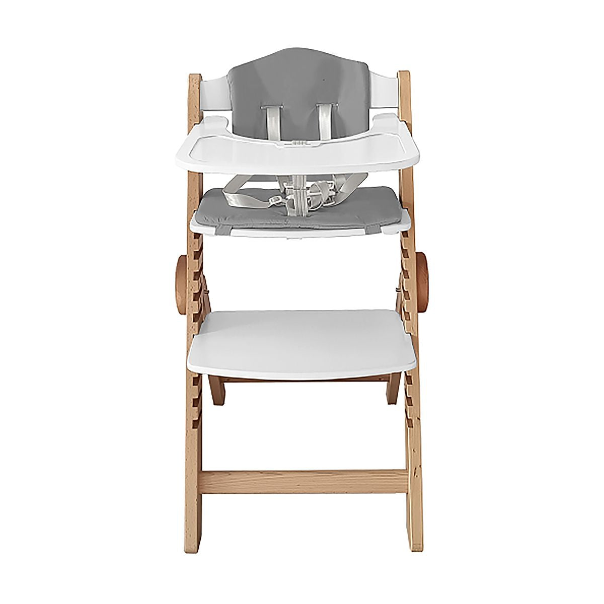 Snuggletime Grow with Me Highchair-Highchairs-Snuggletime-White/Grey-www.hellomom.co.za