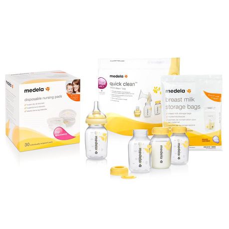 Medela store and store feed