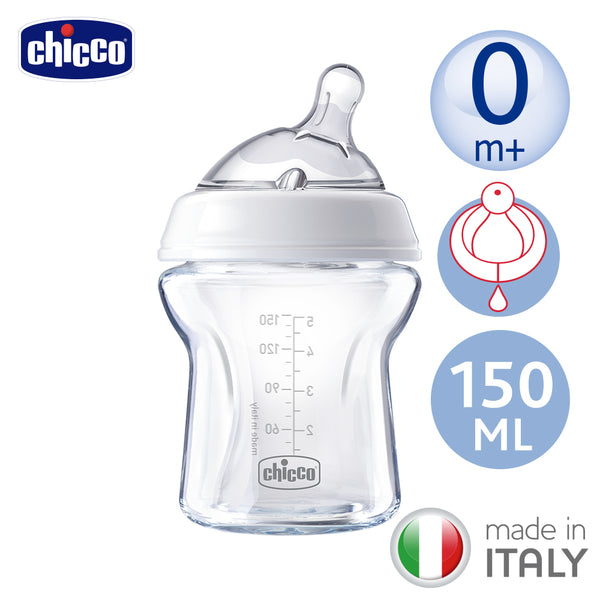 Chicco Natural Feeling Bottle Glass 0Mesi + 150ml